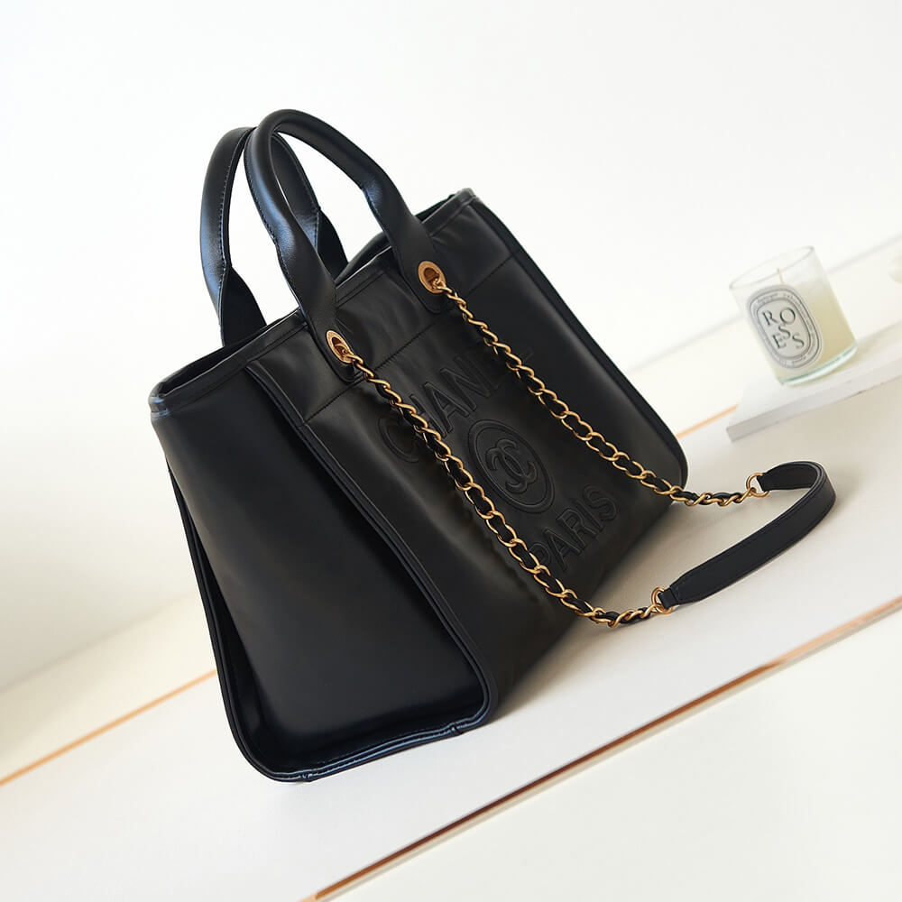 Black Chanel Small Tote Bag (Best
 grade) - Image 3