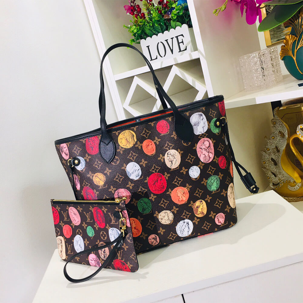 Printed LV NEVERFULL MM - Image 3