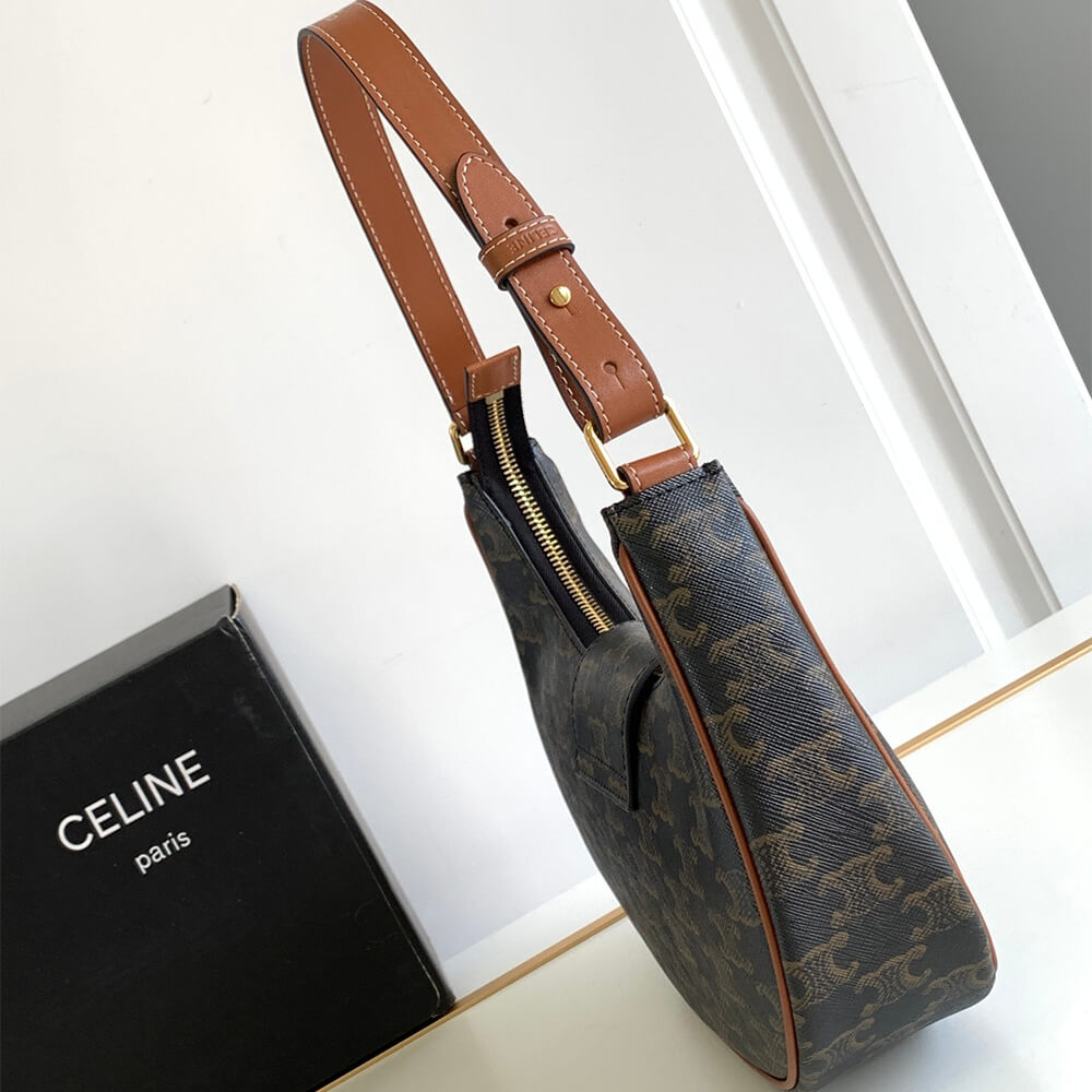 CELINE AVA TRIOMPHE medium bag with logo print - Image 3