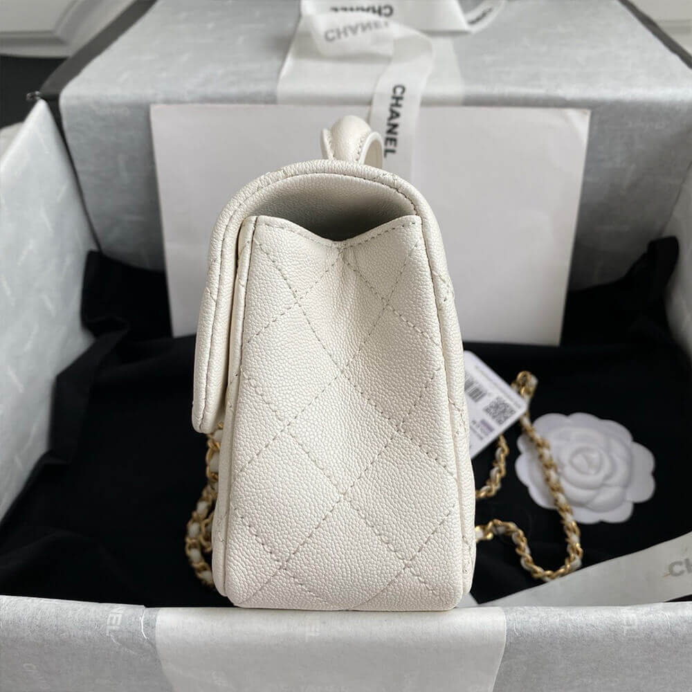 CHANEL Mini Classic Handbag With Top Handle - Image 3