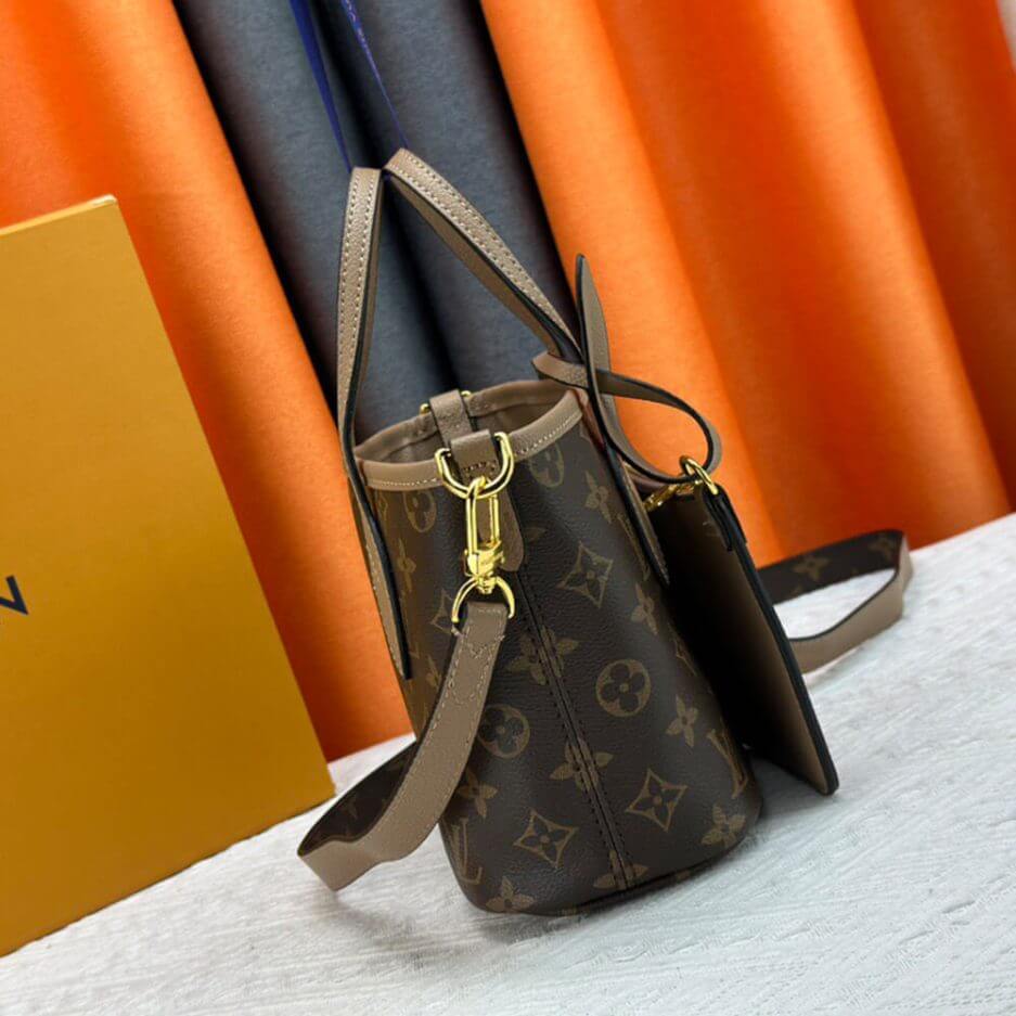 Dark LV Neverfull Bandouliere Inside Out BB - Image 3