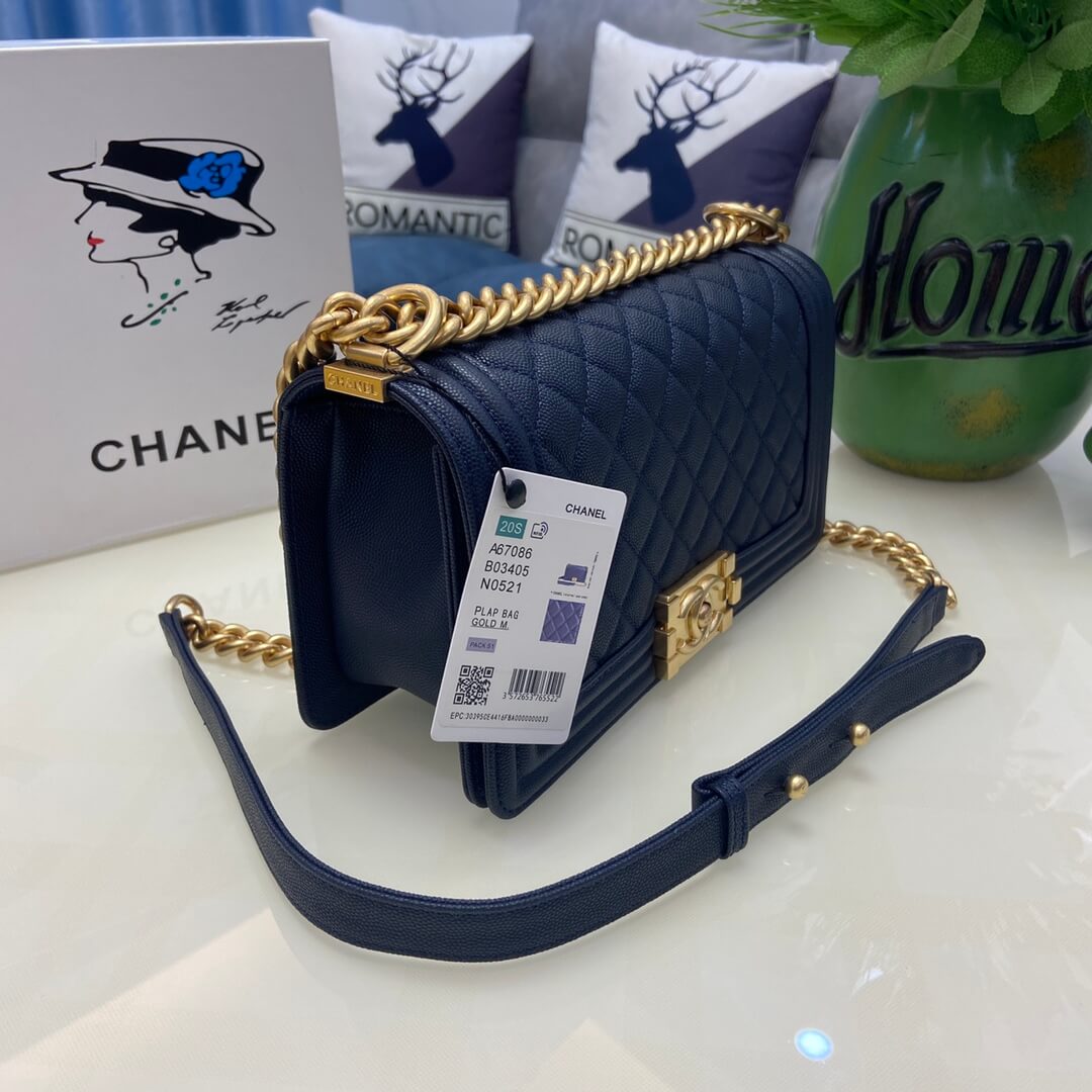 Blue BOY CHANEL Handbag (Best
 grade) - Image 3
