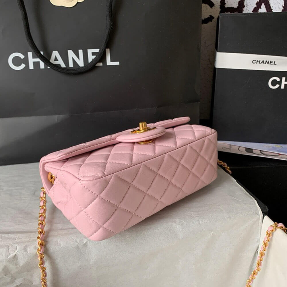 Chanel Pearl Crush Mini Rectangular Flap - Image 3