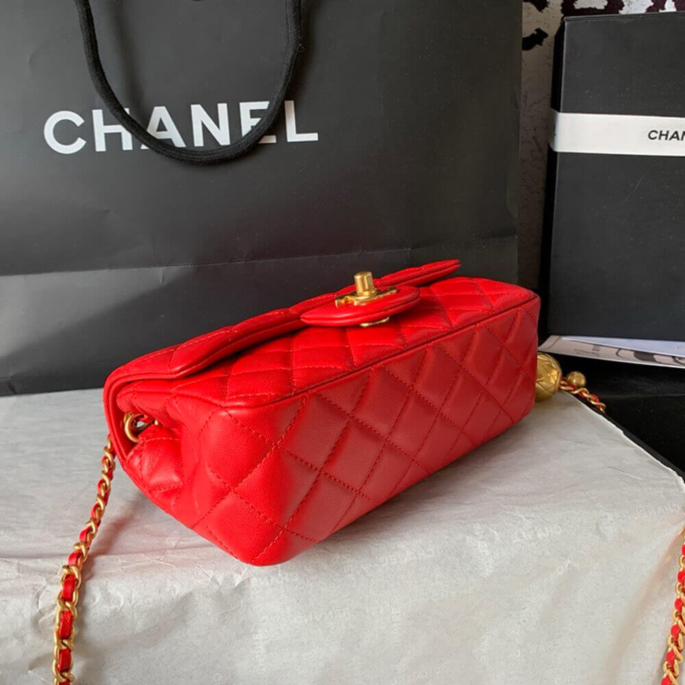 Chanel Pearl Crush Mini Rectangular Flap - Image 3