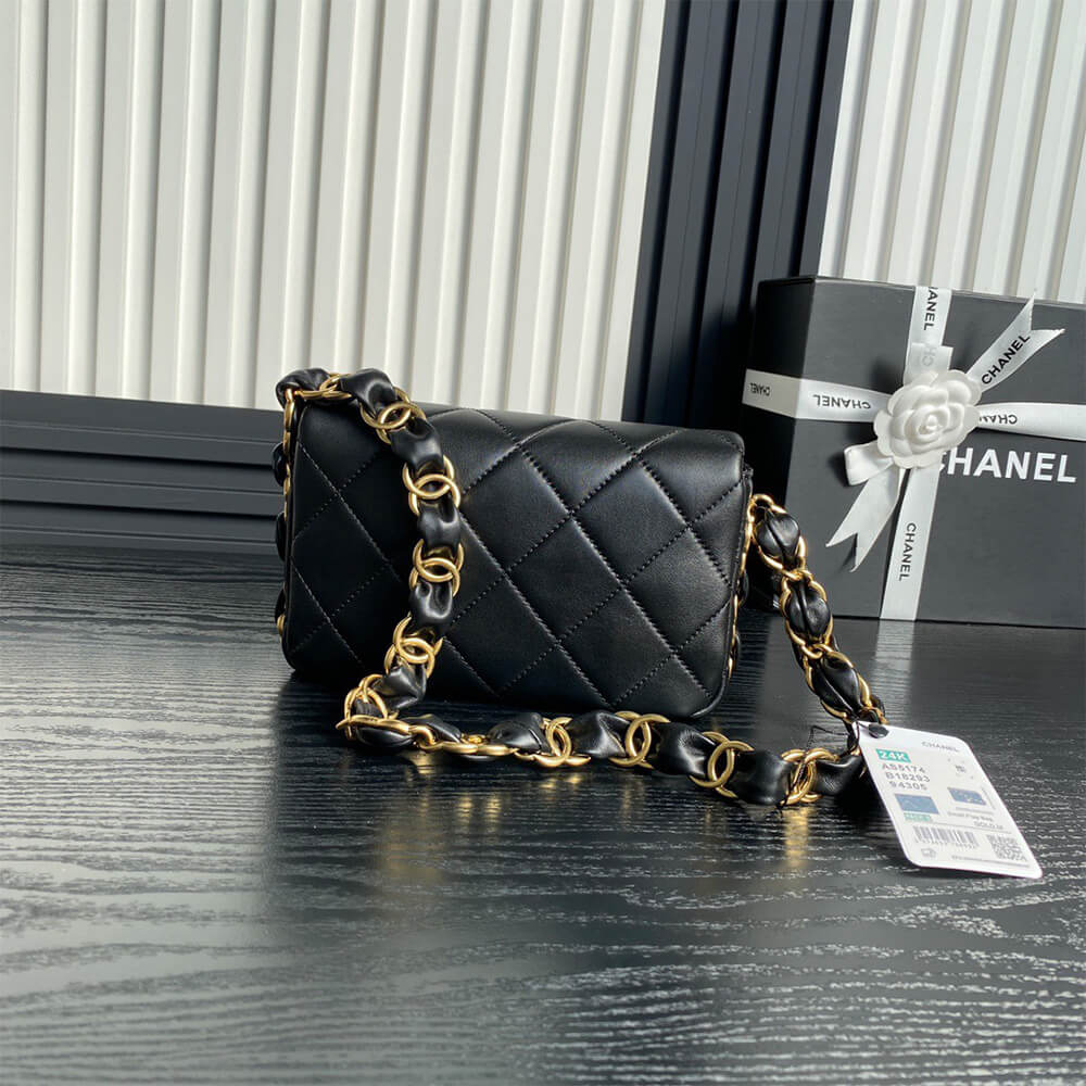 Black CHANEL Small Flap Bag (Best
 grade) - Image 3