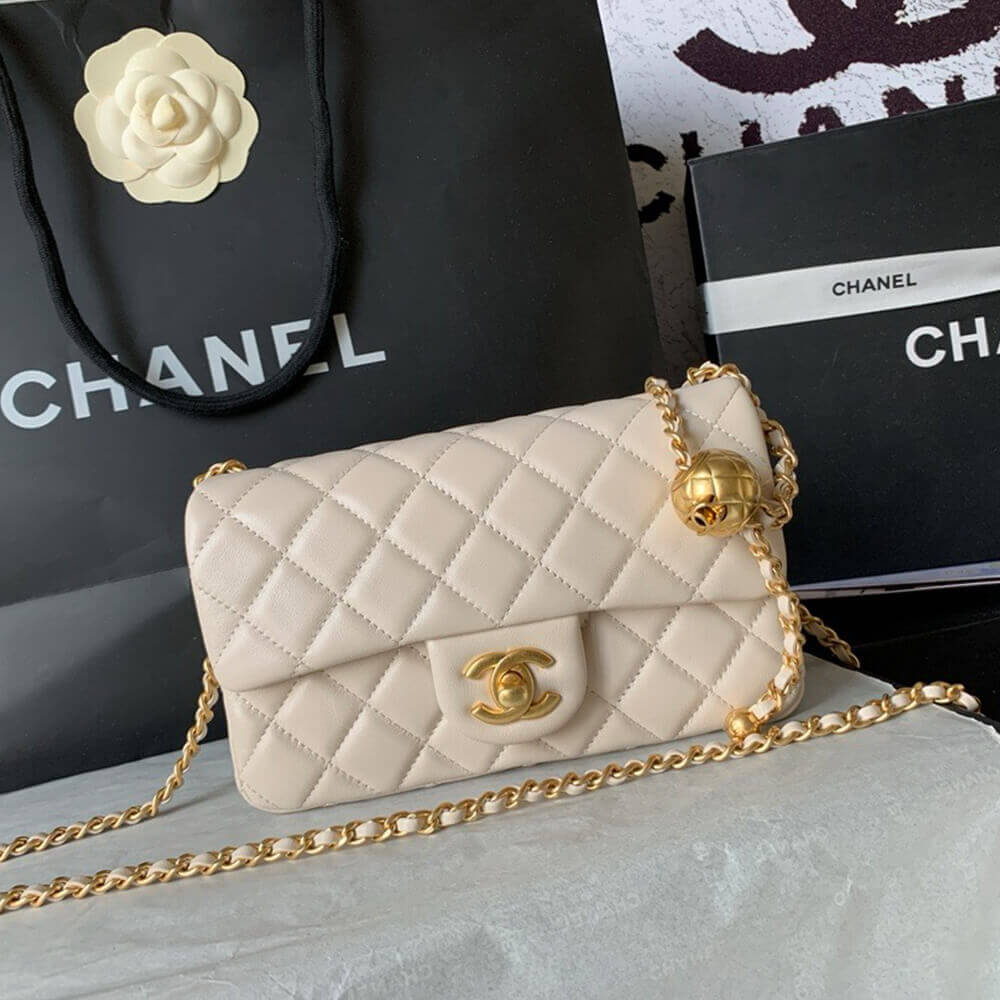Chanel Pearl Crush Mini Rectangular Flap - Image 3