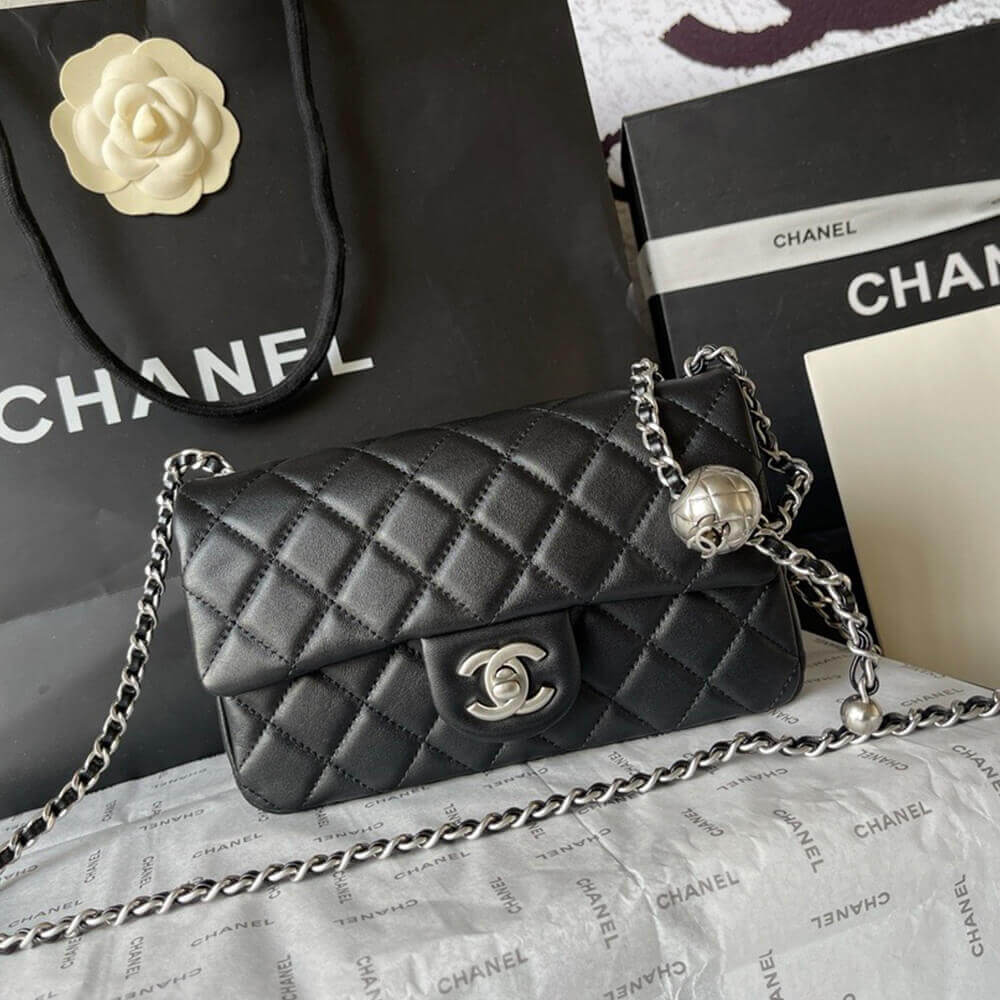 Chanel Pearl Crush Mini Rectangular Flap - Image 3