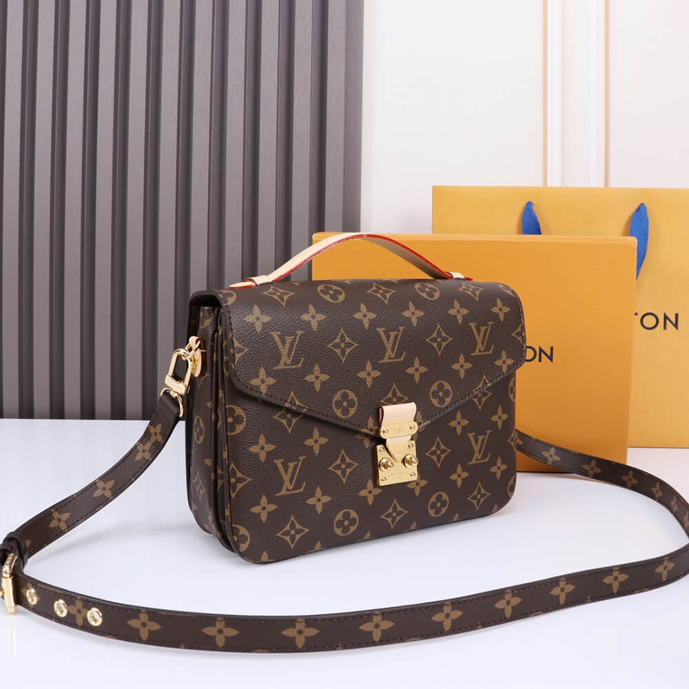 coated LV Pochette Metis - Image 3