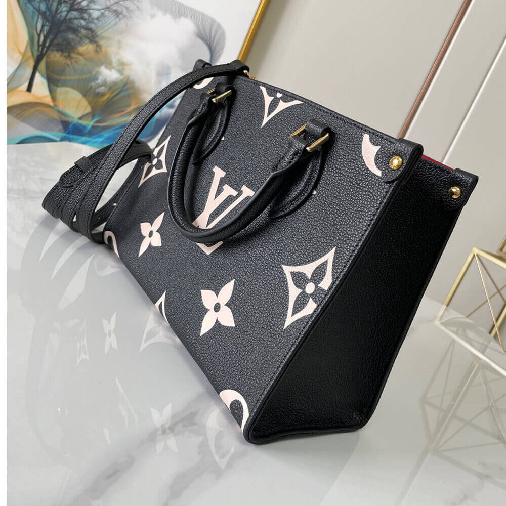 Black/Beige LV OnTheGo PM - Image 3