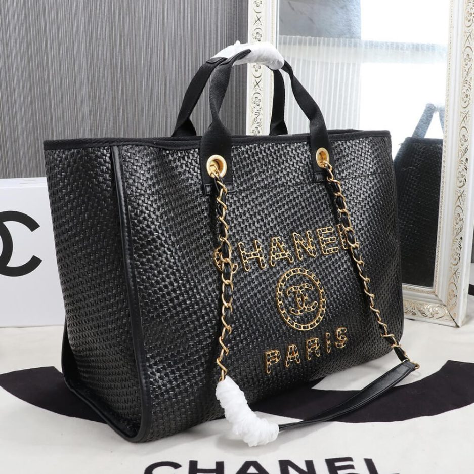 CHANEL MEDIUM DEAUVILLE TOTE - Image 3