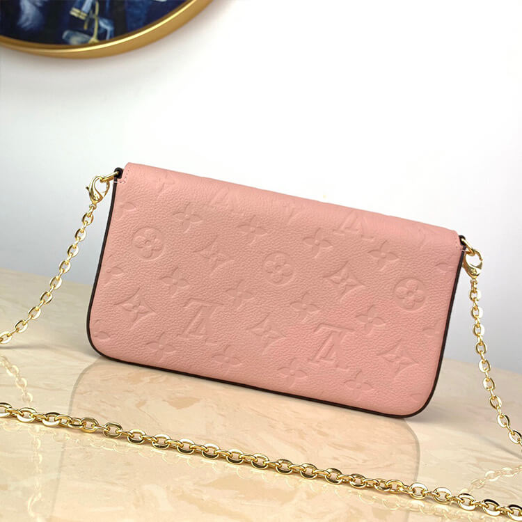 Pink LV Felicie Pochette - Image 3