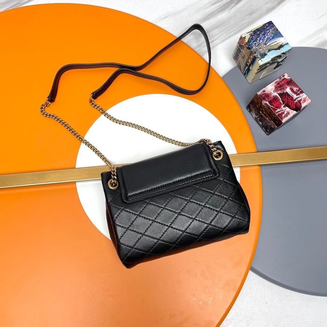 Black YSL MINI NOLITA IN LAMBSKIN - Image 4