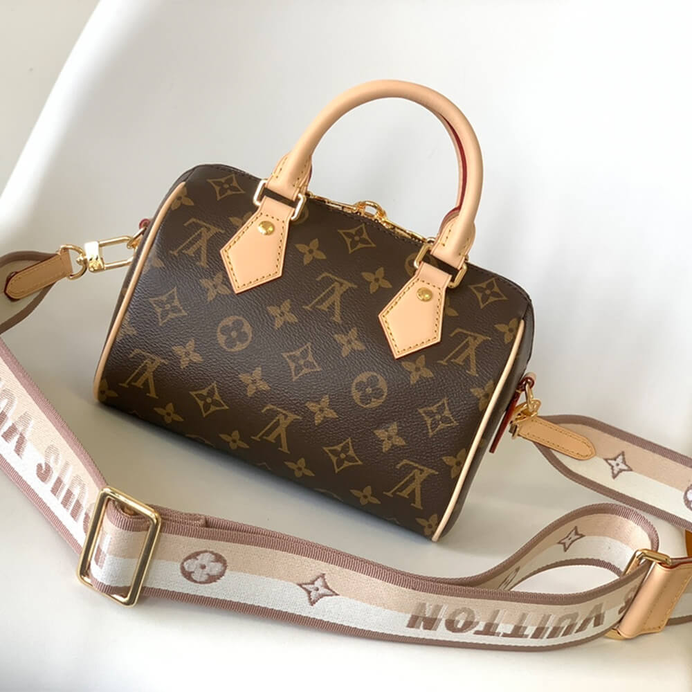 coated LV Speedy Bandouliere 20 - Image 4