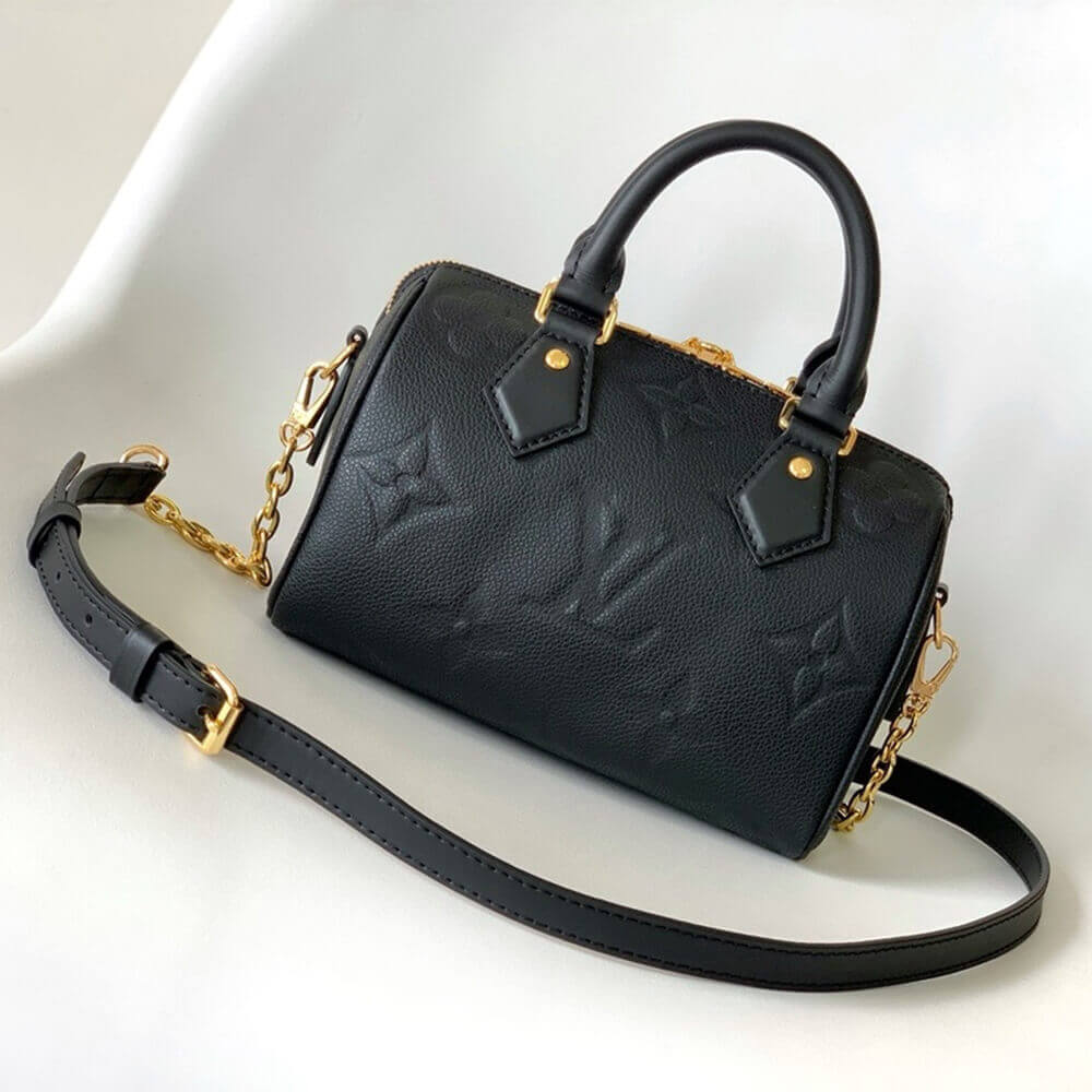 Black LV Speedy Bandouliere 20 - Image 4