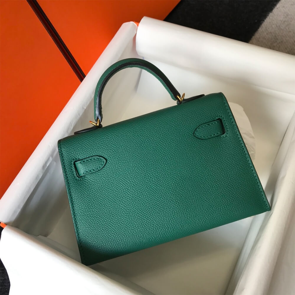 Green Hermes Mini Kelly II (Best
 Grade) - Image 4