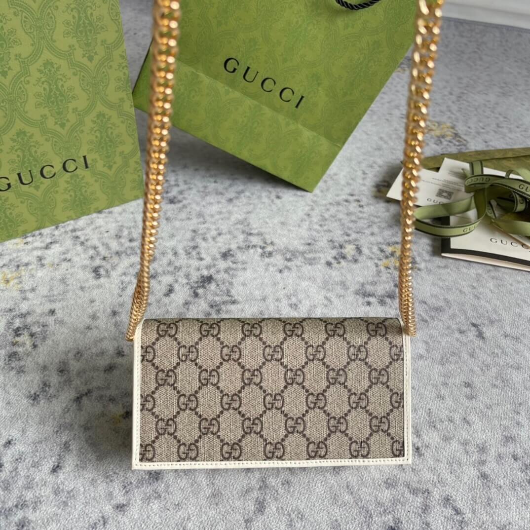 Gucci Horse Buckle 1955 Chain Wallet - Image 4