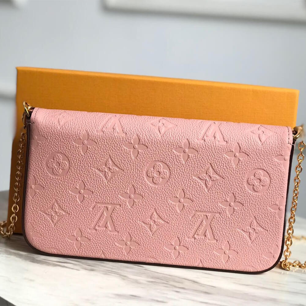 Pink LV Felicie Pochette - Image 4