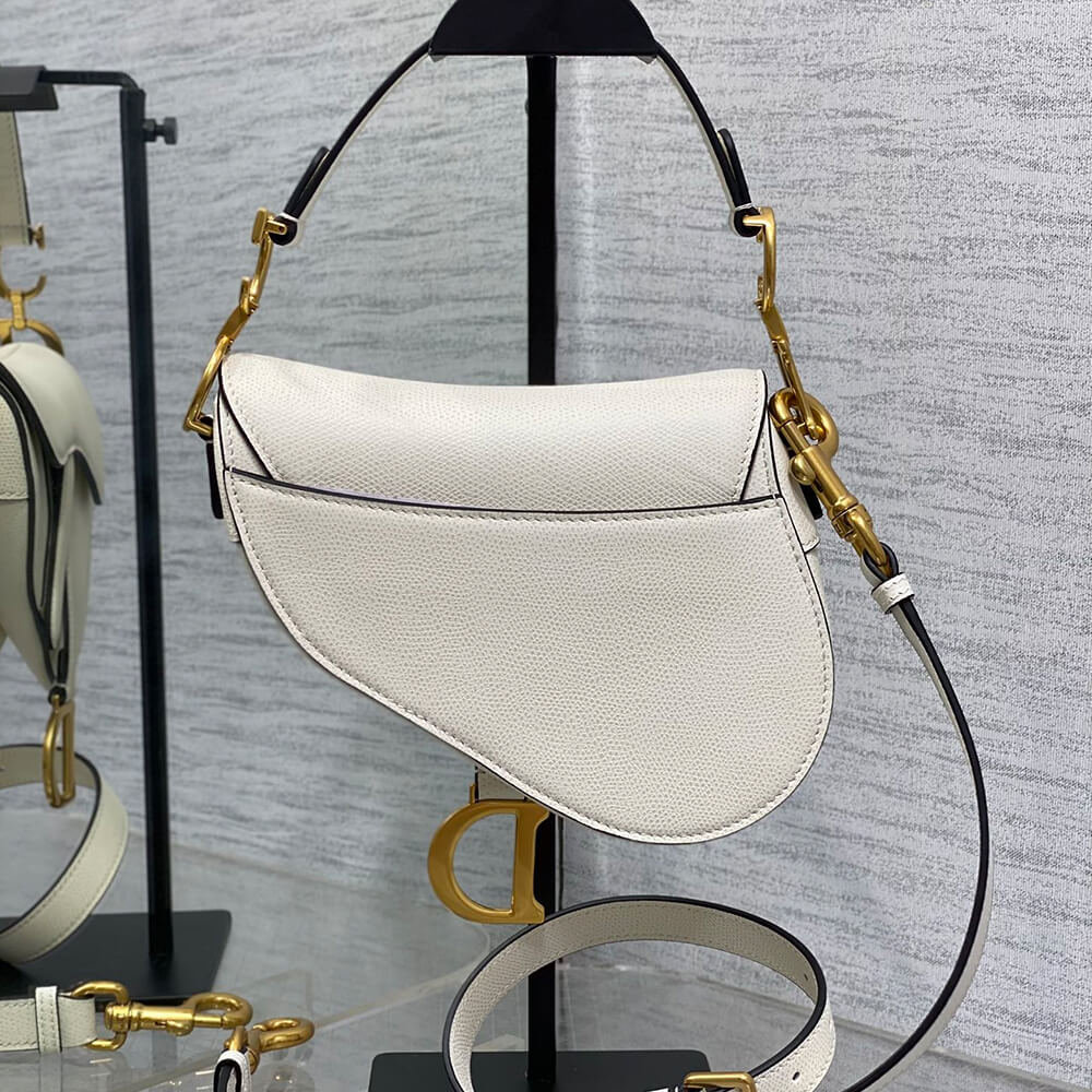 Dior Mini Saddle Bag with Strap - Image 4