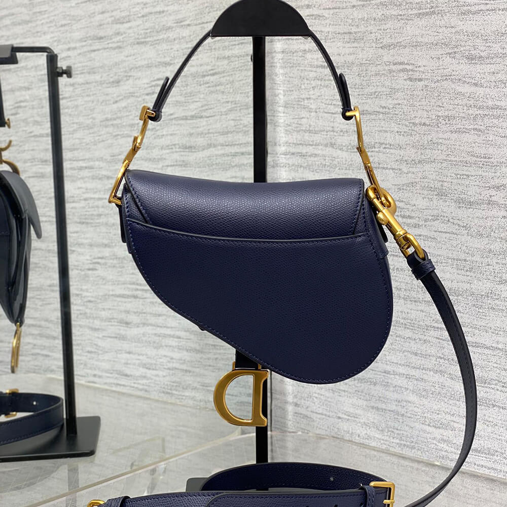 Dior Mini Saddle Bag with Strap - Image 4