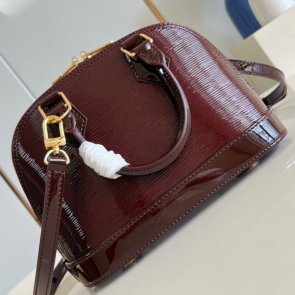 Bordeaux Red LV Alma BB - Image 4