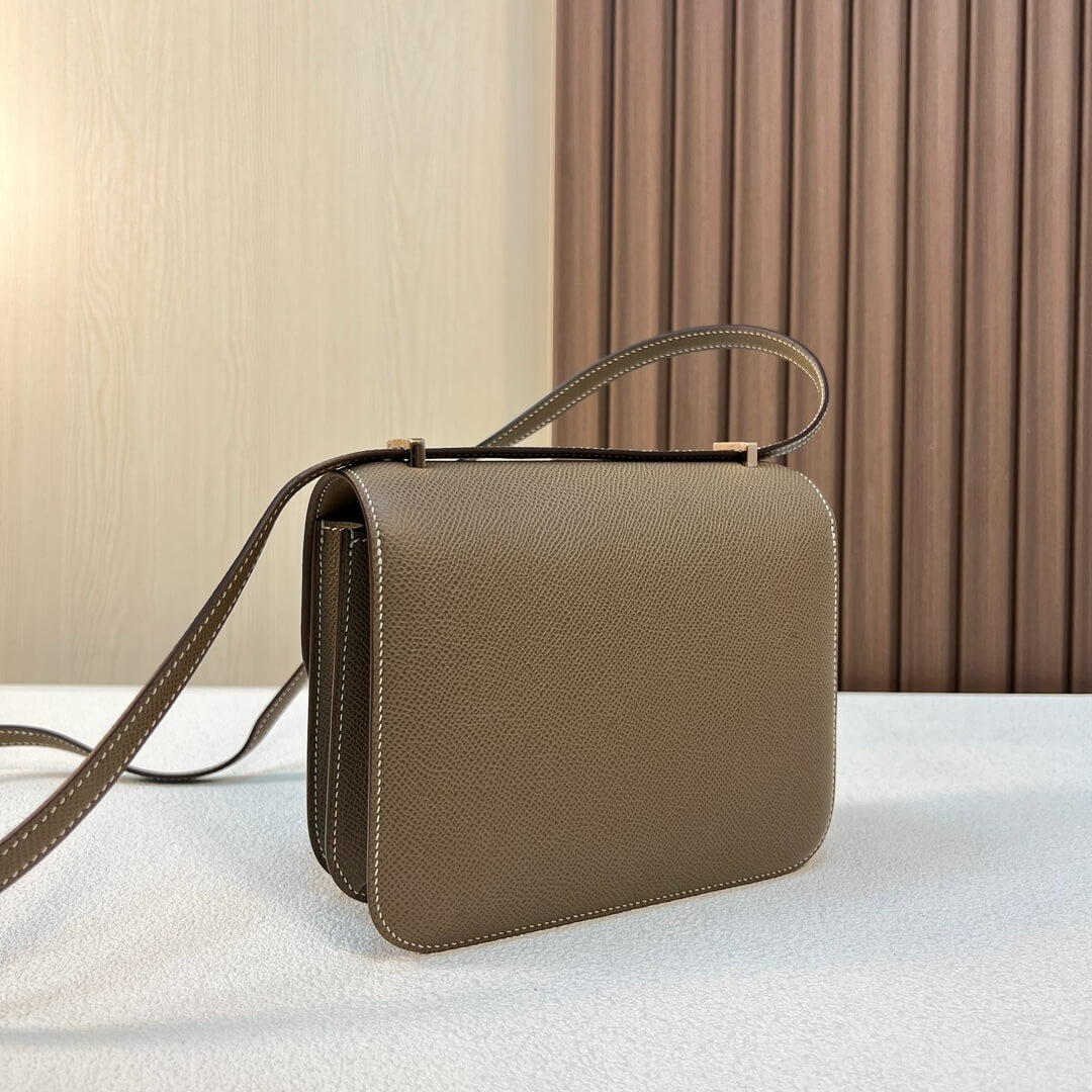 Elephant Gray Hermes Constance 19 - Image 4