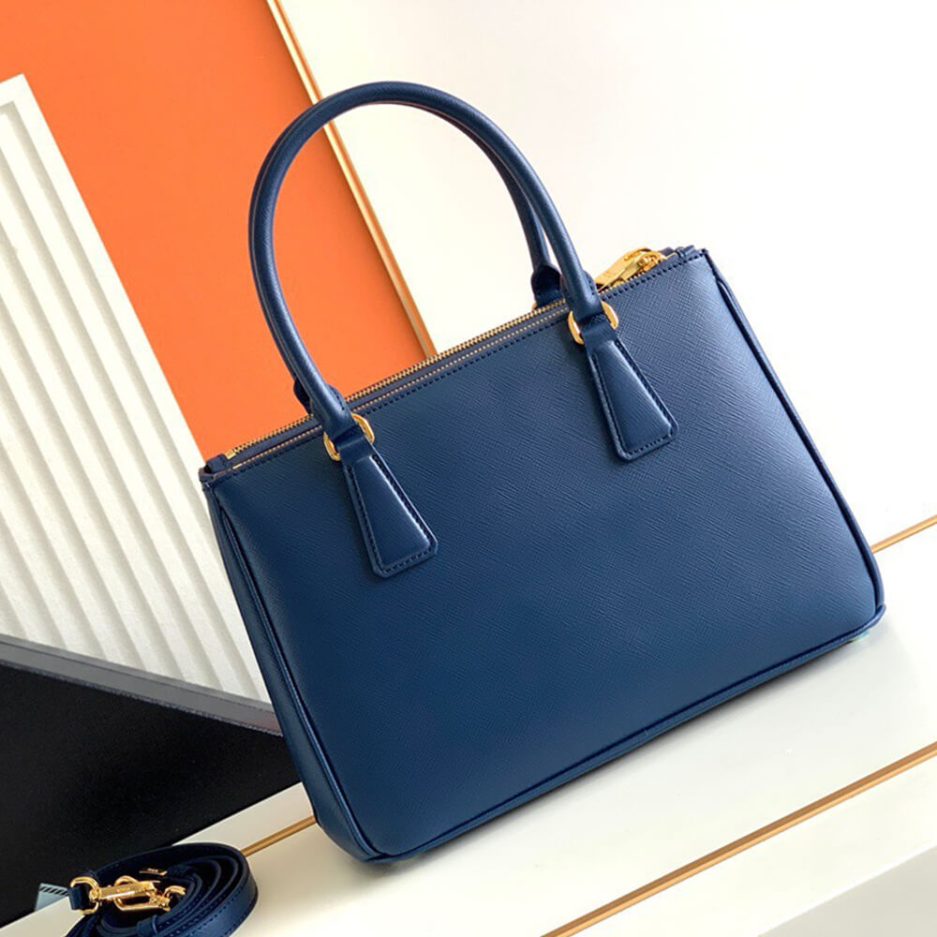 Bluette Medium Prada Galleria Saffiano leather bag - Image 4