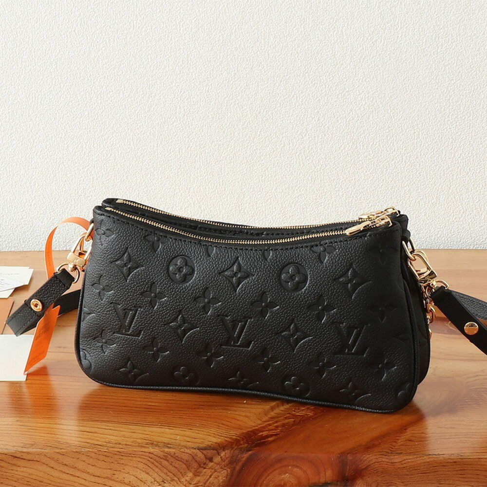 Black LV Liv Pochette - Image 4