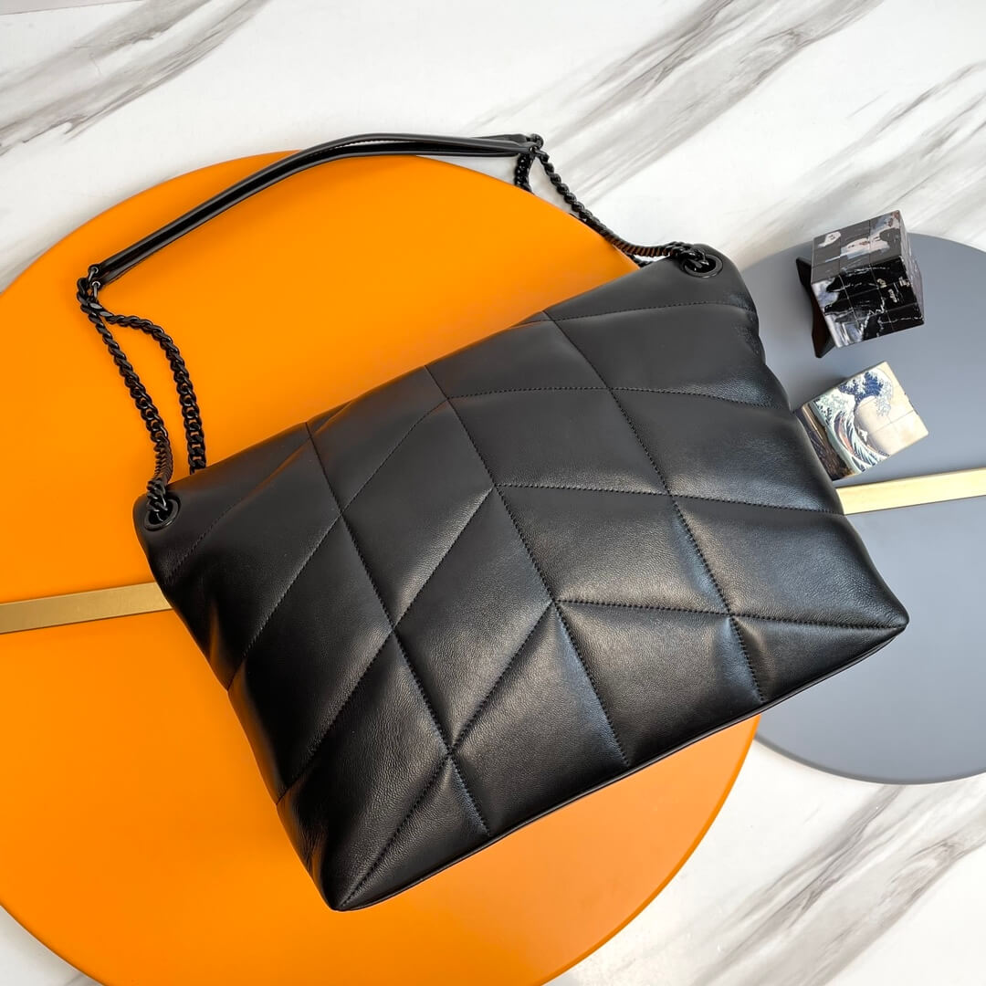 Black YSL PUFFER MEDIUM in Nappa leather - Image 4