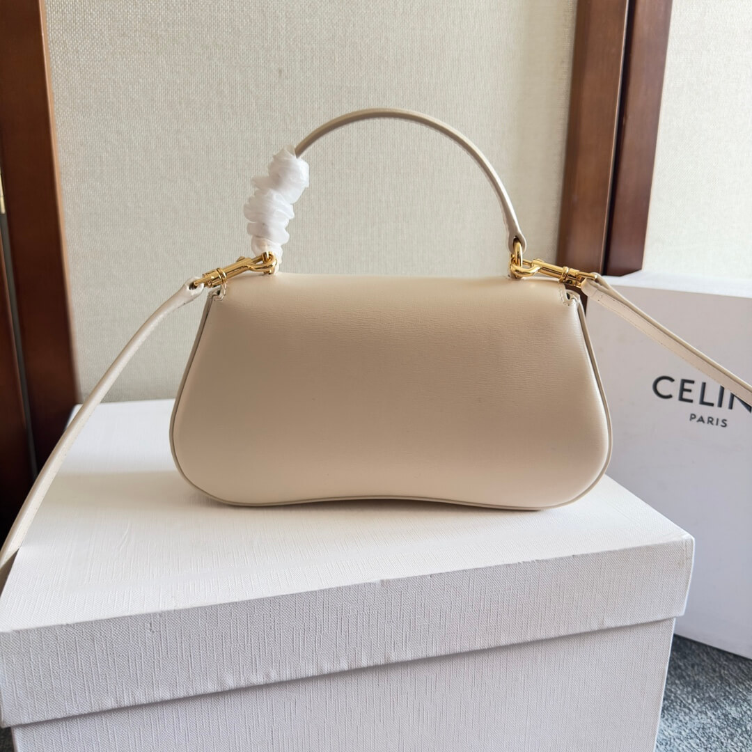 CELINE TEEN CELINE LOLA bag in shiny calf leather(Best
 Grade) - Image 4