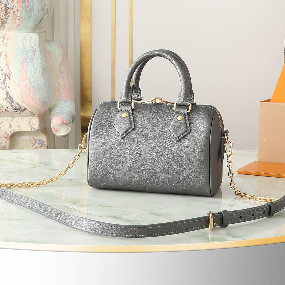 Gun Metal LV Speedy Bandouliere 20 - Image 4