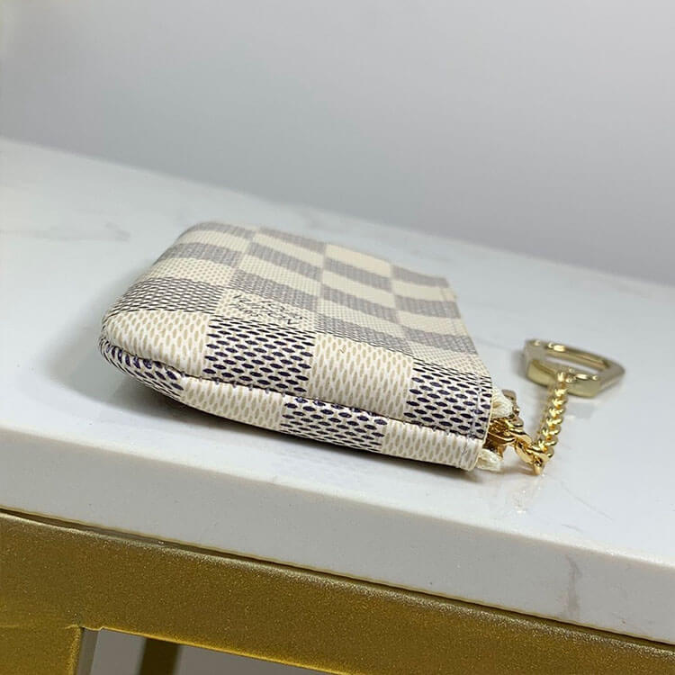 Cowhide LV Key Pouch - Image 4