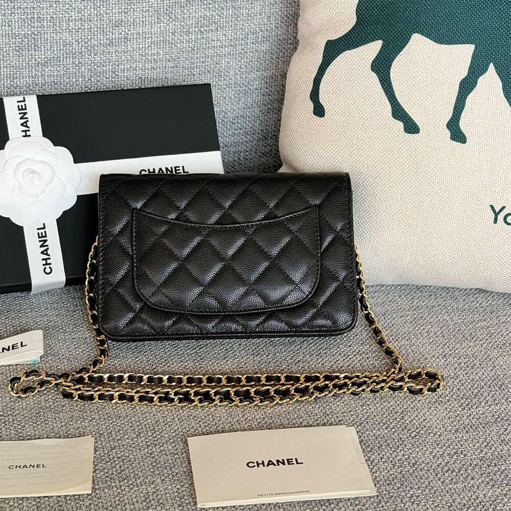 Chanel classic chain wallet - Image 4
