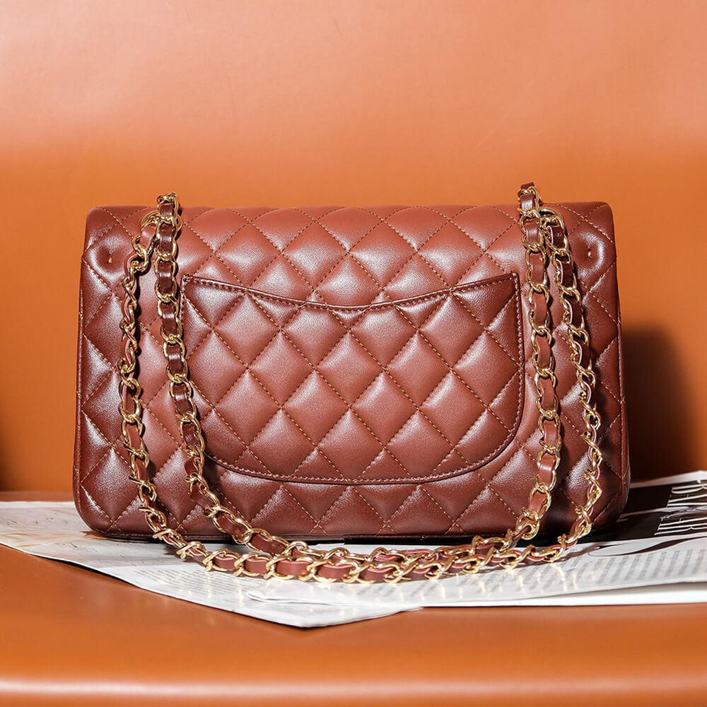 Brown CHANEL CLASSIC 11.12 HANDBAG (Best
 grade) - Image 4