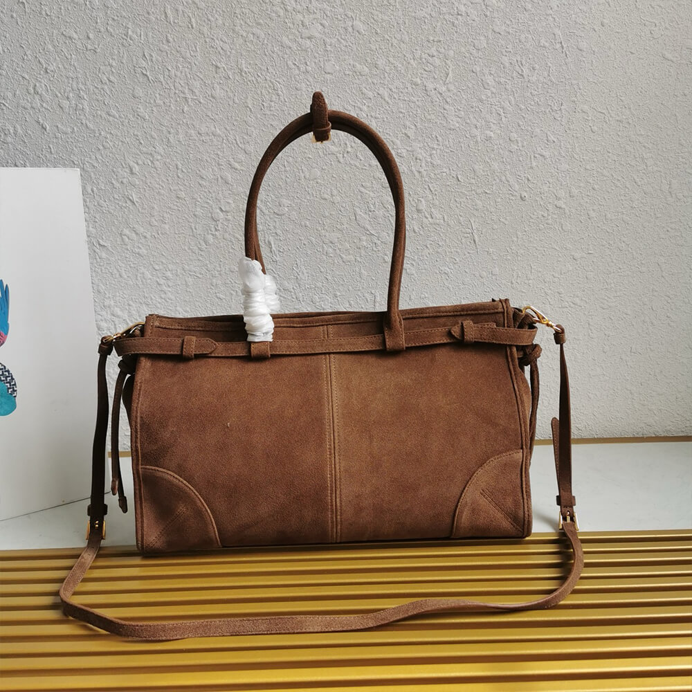 Brown Prada Large leather handbag (Best
 grade) - Image 4