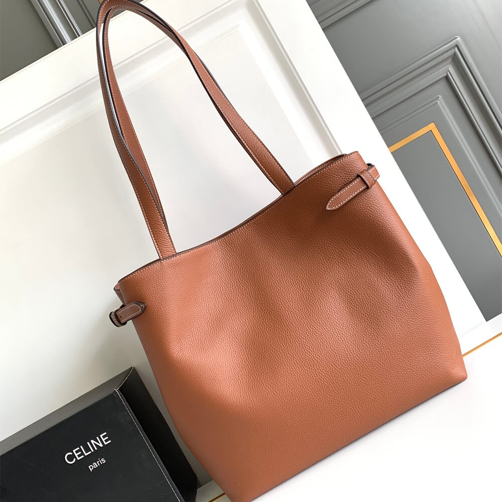 CELINE CABAS ANA?S Medium bag in grained calfskin - Image 4