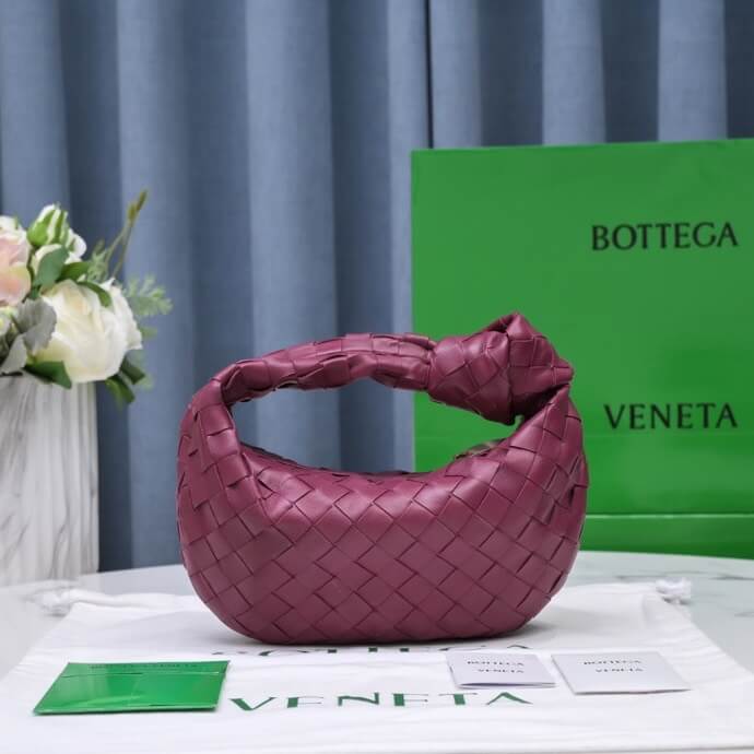 Madder Brown Bottega Veneta Mini Jodie - Image 4