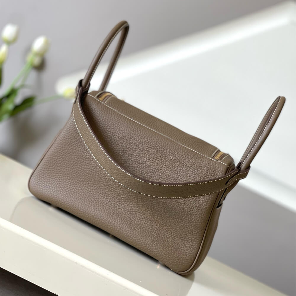 Elephant Gray Hermes Lindy 26 - Image 4