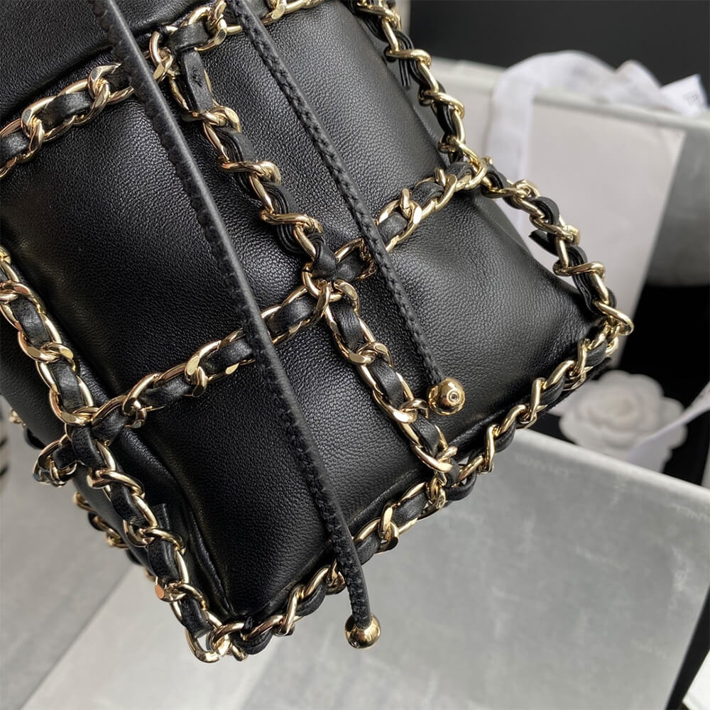 CHANEL Small Drawstring Bag - Image 4