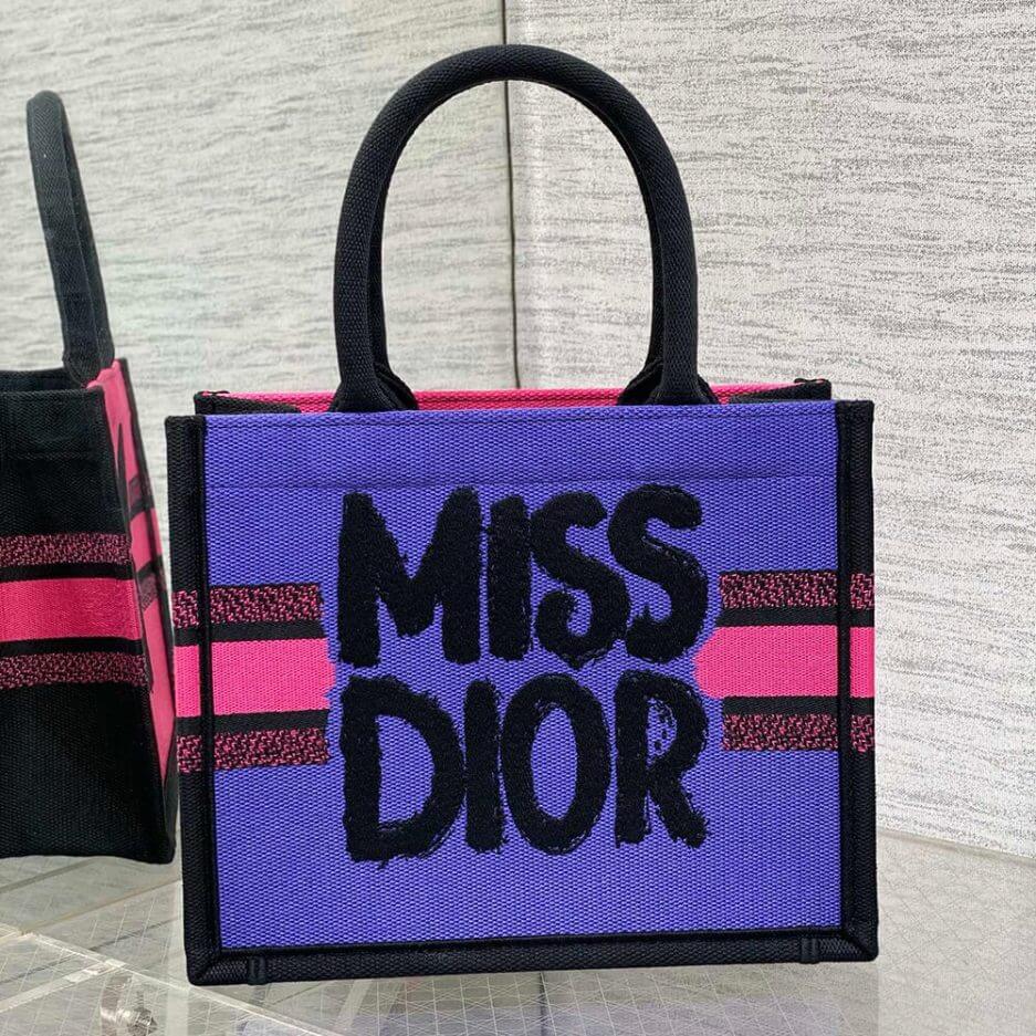 Small Dior Book Tote - Image 4