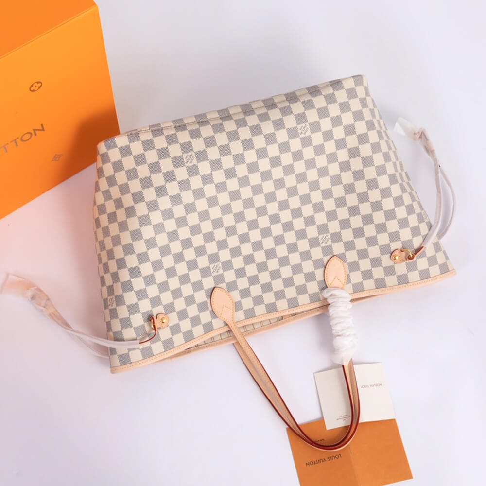 Beige Louis Vuitton NEVERFULL GM - Image 4