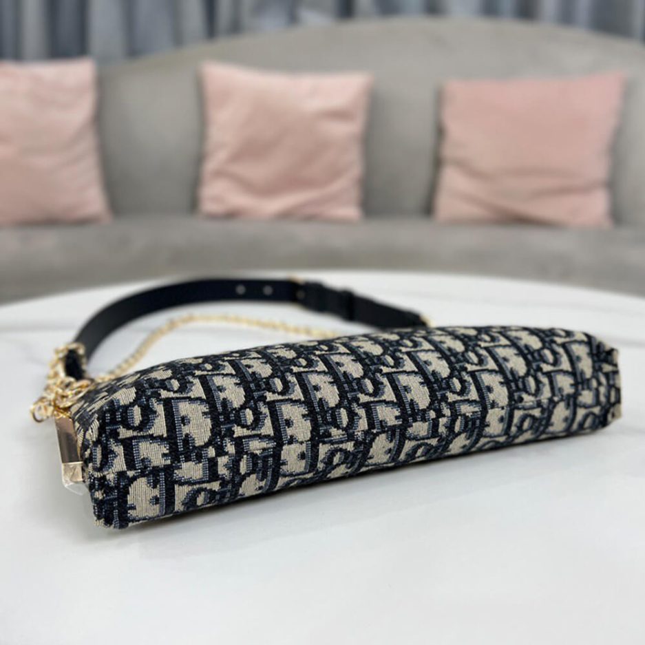 Blue DIOR CLUB BAG - Image 4