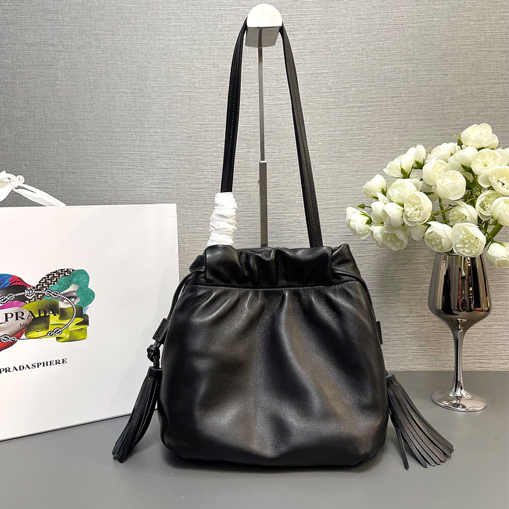 Black Prada Nappa leather shoulder Bag - Image 4