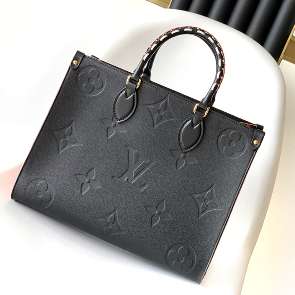 Black Louis Vuitton ONTHEGO MM - Image 4