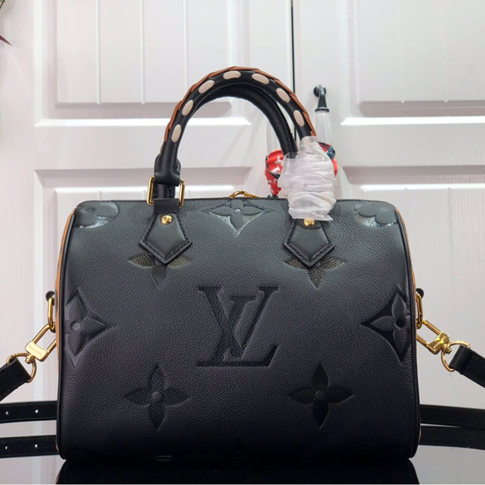 Black Louis Vuitton SPEEDY BANDOULIERE 25 - Image 4