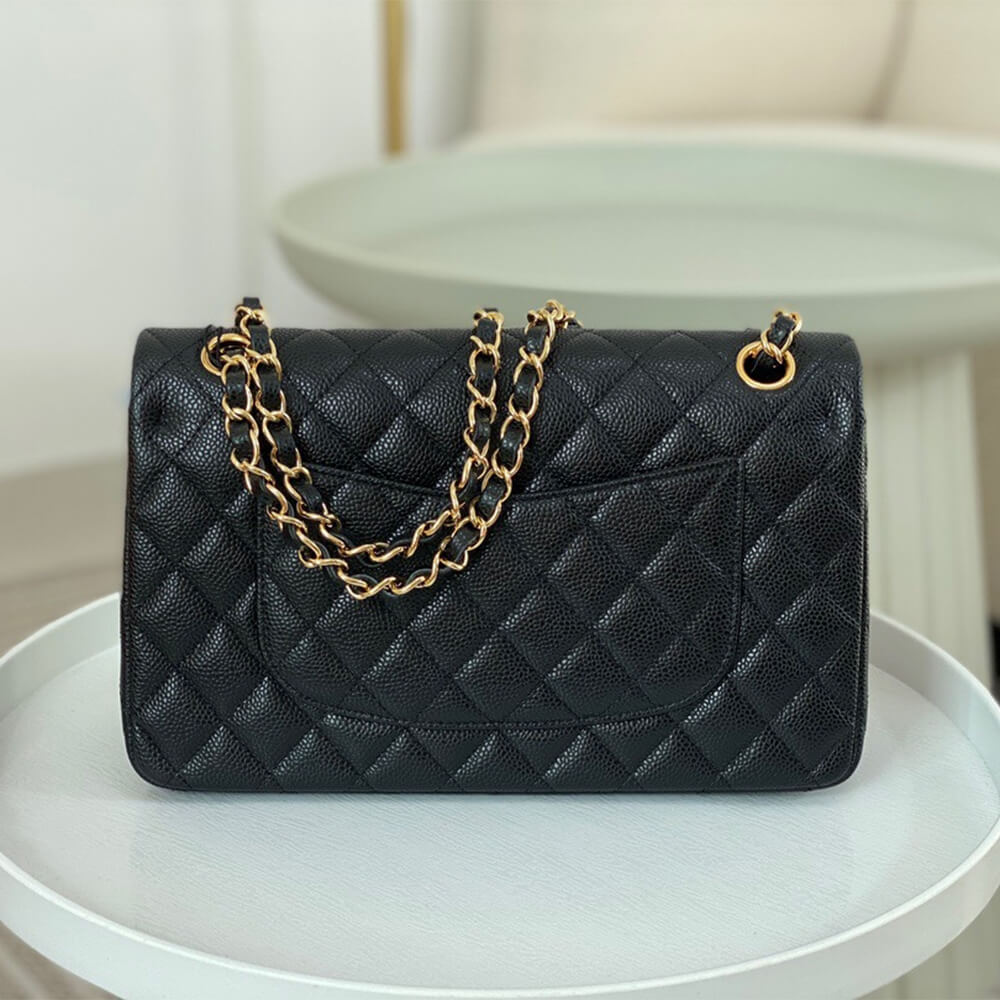 Black Caviar Chanel Classic handbag medium (Best
 grade) - Image 4