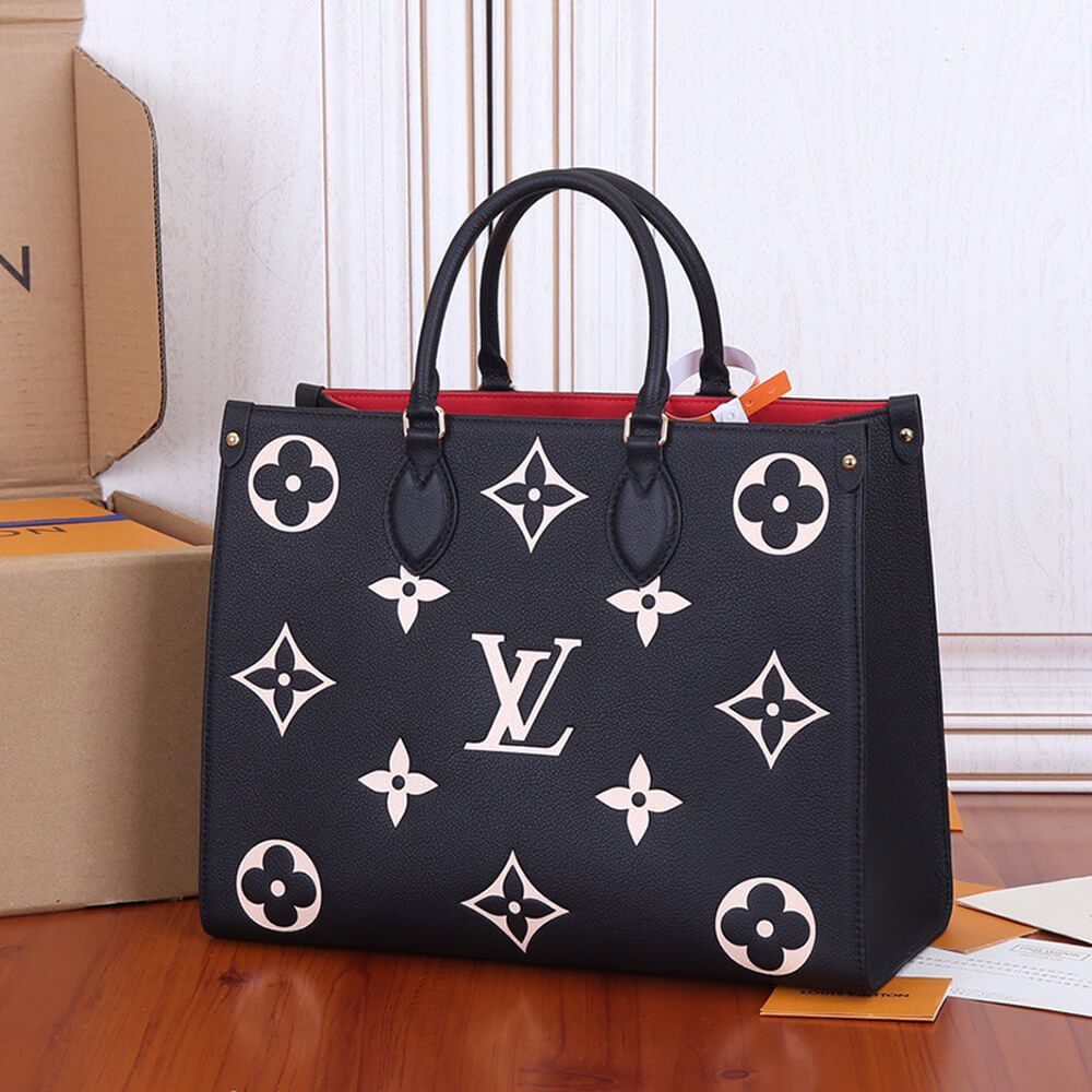 Black/Cream LV ONTHEGO MM - Image 4