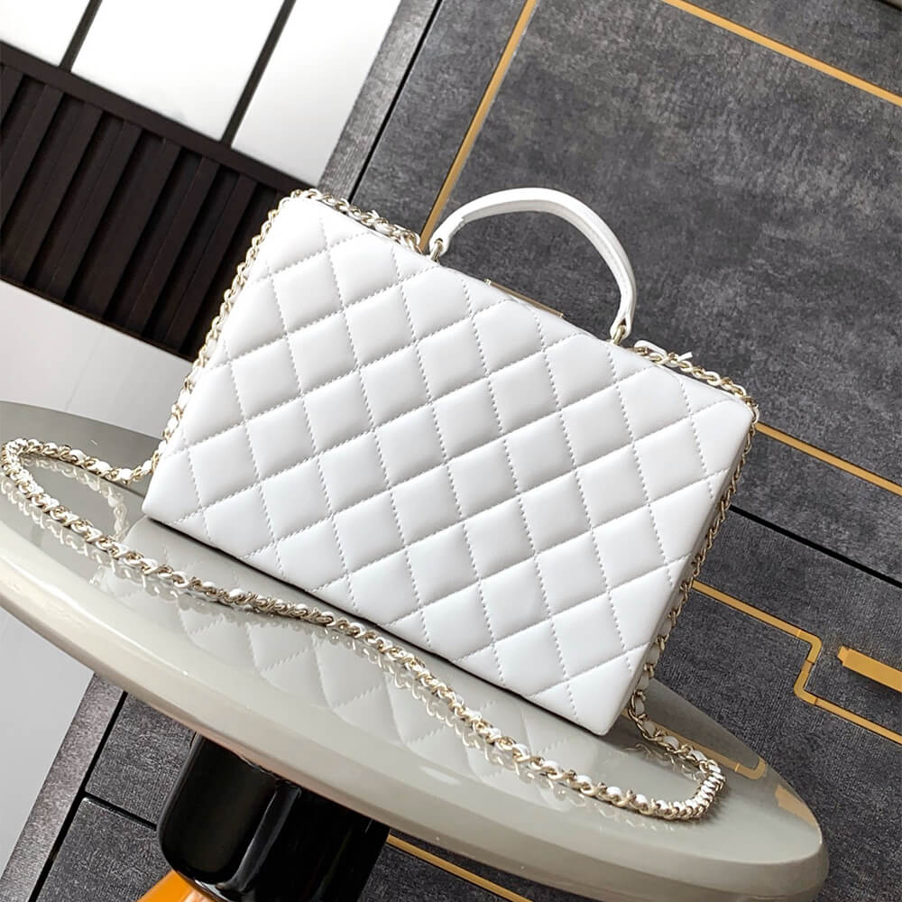White CHANEL Box Pack (Best
 grade) - Image 4