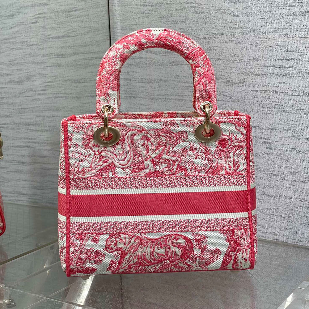 Dior Medium Lady D-Lite Bag - Image 4