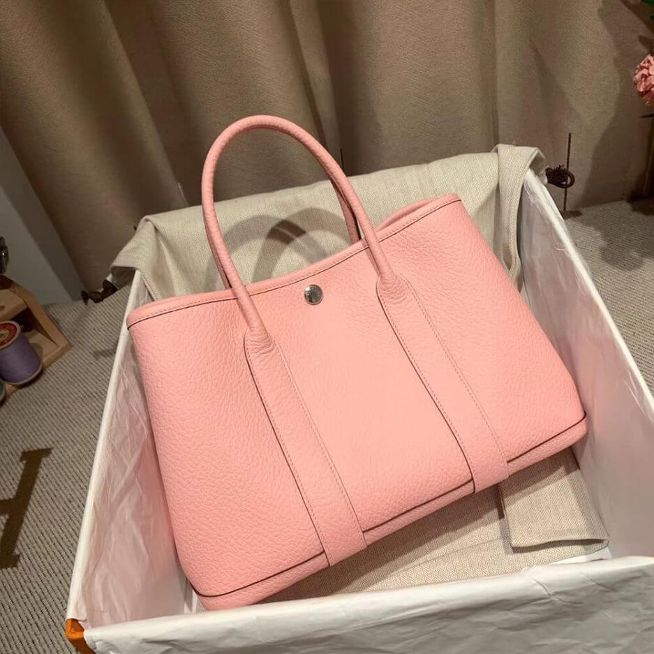 Pink Hermes Garden Party 30 Bag - Image 4