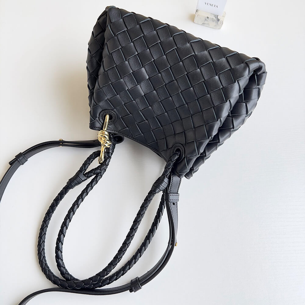 Black Bottega Veneta Small Parachute - Image 4